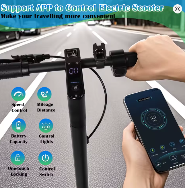 AOVOPRO TX01 Electric Scooter 500W Powerful Motor 35KM/H 45KM 42V14.5AH 10Inch Pneumatic Tyre Smart Foldable A1MAX EScooter