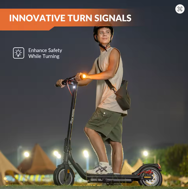 5TH WHEEL Electric Scooter 350W Motor, 36V 7.5Ah, 32 km, App Control, Lightweight Folding E-Scooter for Adults & Teens